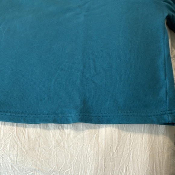 Time and Tru Teal Balloon Sleeved Sweatshirt Size L - Picture 10 of 10